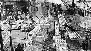 Construcción del muro de Berlín (1961)