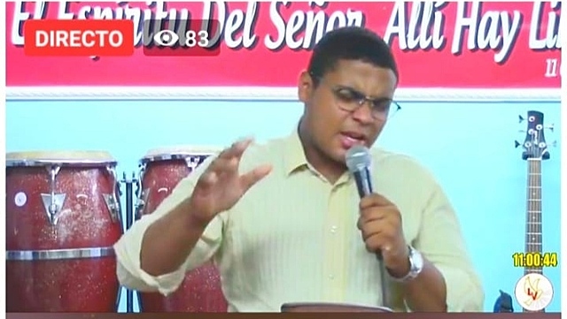 I preached for the first time.