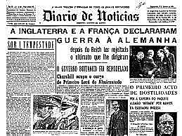 França e Inglaterra declaram guerra à Alemanha.