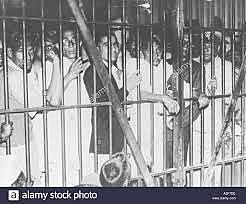 imprisonments and punishments towards gandhi and Indian citizens