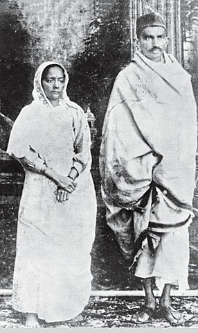 gandhi and his wife were convicted