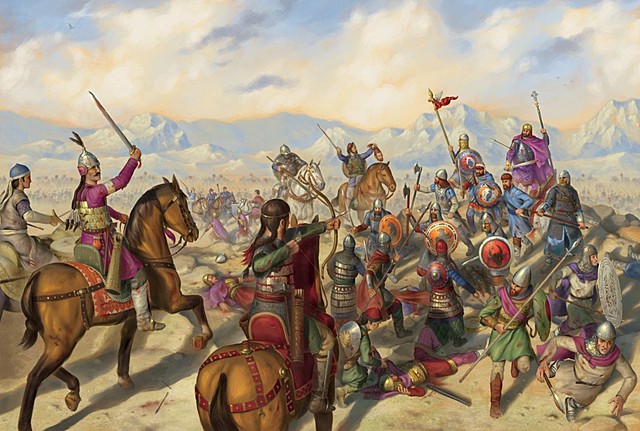 Seljuk Turks defeat Byzantine Forces