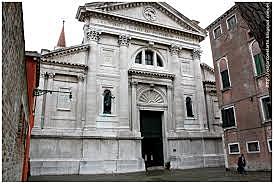 Fachada de San Francesco della Vigna, Venecia