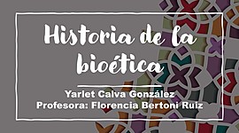 Timeline: Historia de la bioética