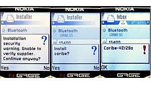 What was the first mobile virus and when was it created?