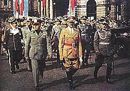 Alemanha, Itália e Japão firmam o tratado conhecido como Eixo Roma-Berlim-Tóquio.