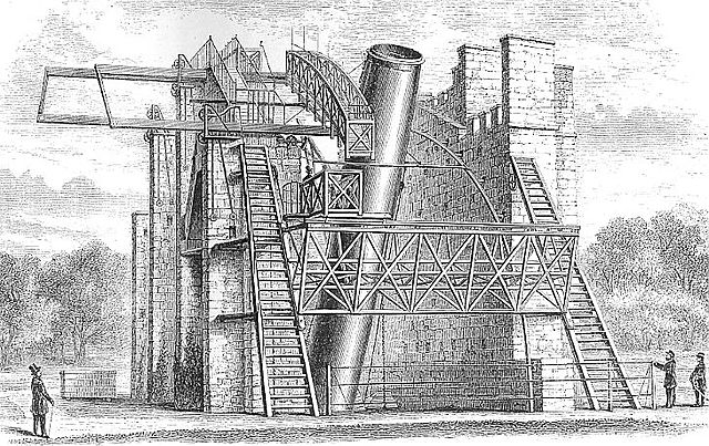 Primer telescopio de grandes dimensiones
