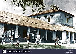 Gandhi when he had problems at school