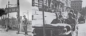 Aliados entram em Roma