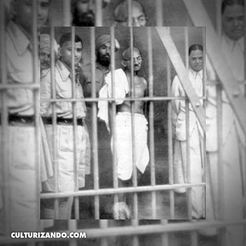 gandhi goes to jail