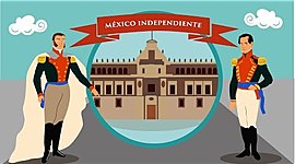 Timeline: Ubicación temporal y espacial de los procesos del México independiente en la primera mitad del siglo XIX