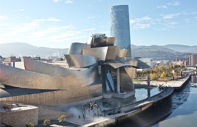 Inauguración del Museo Guggenheim. Bilbao, España