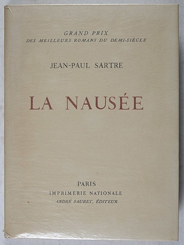 La náusea (1938) (Jean-Paul Sartre)