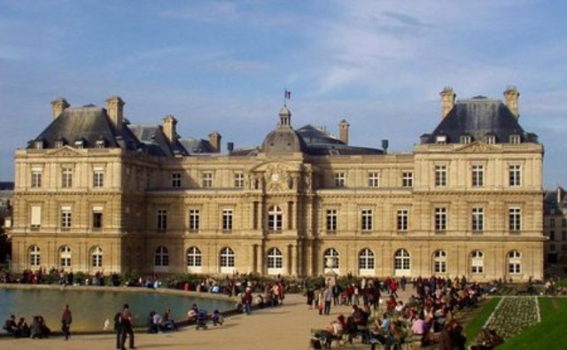 Conferencia de Paz en el palacio de Luxemburgo de París