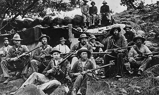 The war vs British rulers