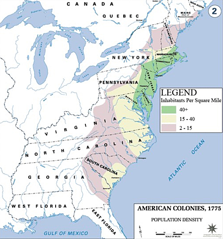American colonies