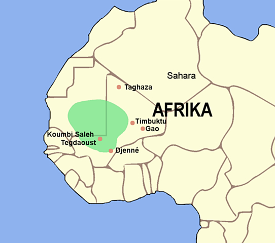 Origins of the kingdom of Ghana