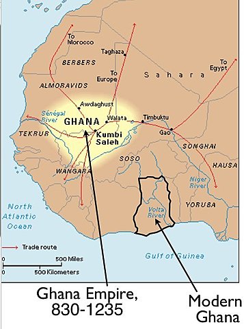 9) Origins of the kingdom of Ghana
