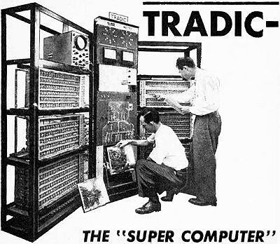 Primer computador transistorizado, el TRADIC