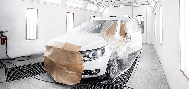 tren de pintura de coches