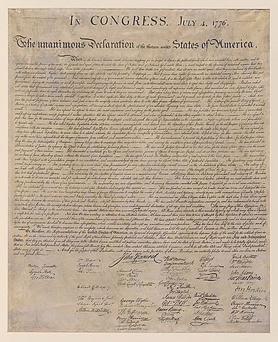 Declaration of Independence adopted