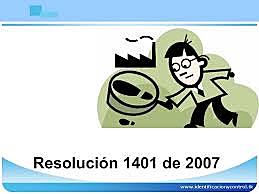 Resolución 1401 del 2007