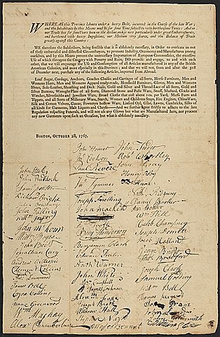 Townshend Act of 1767