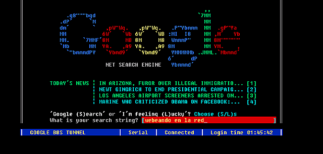 intercambio de bbs (Bulletin Board Systems)
