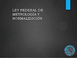 Ley federal de metrología