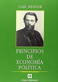 Menger publica "Principios de economía"