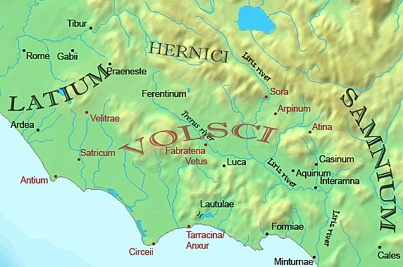 Roma derrota a los Volscos en la batalla naval de Antium