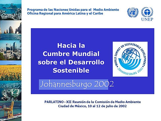 Cumbre sobre DS johannesburgo Renovar el Compromiso