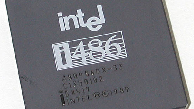 El microprocesador Intel 80486