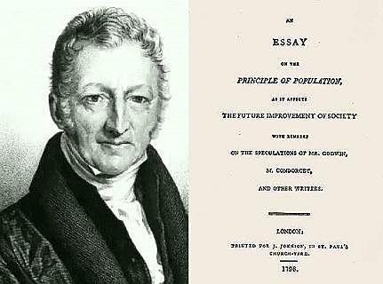 Ensayo sobre el principio de población.