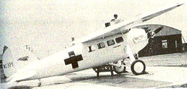 First Ambulance Aircraft