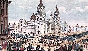 Toma del Palacio Nacional