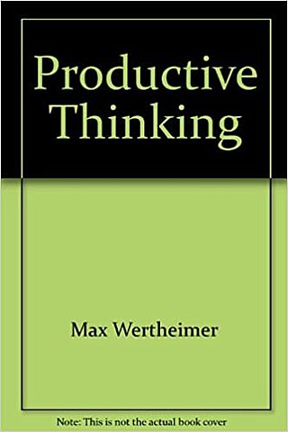Productive thinking