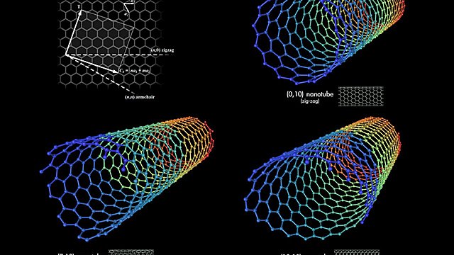 Rayos con nanotubos de carbón