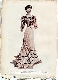 VESTIDO DEL AÑO 1902