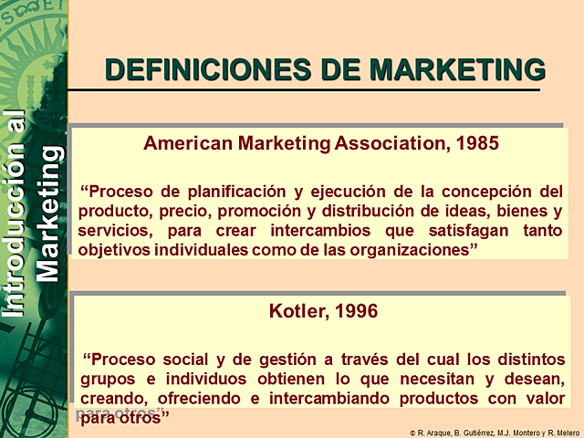 2da Deficinicion del Marketing