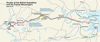 Battels of Lexington & Concord