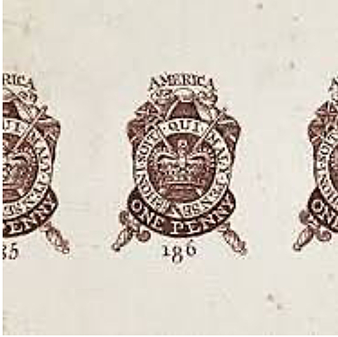 The stamp act