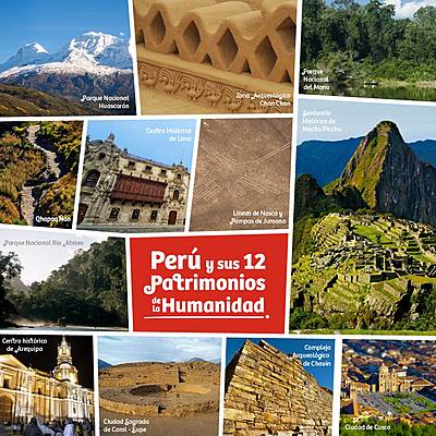 Timeline: Perú y sus 12 Patrimonios de la Humanidad