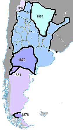 Firma del Tratado de Límites con Chile