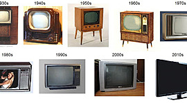 Timeline: LOS DIFERENTES TELEVISORES