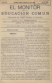 José M. Aubin publica un articulo en el monitor.