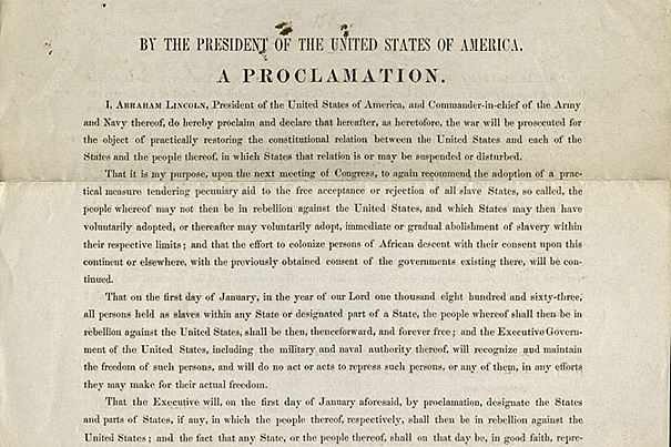 Emancipation Proclamation