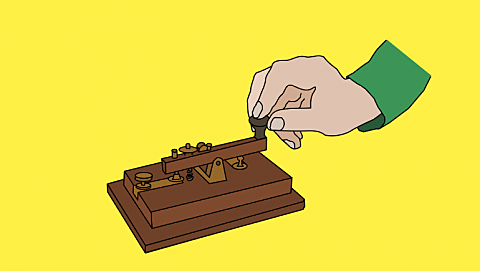 EL PRIMER MENSAJE TELEGRÁFICO