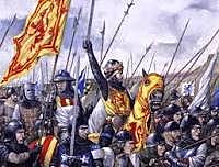 The battle of Bannockburn