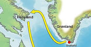Leif Erickson: Sailed for Greenland